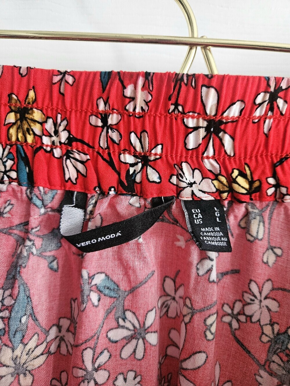 NWOT Vero Moda Simply Easy Floral Mini Skater Skirt - Picture 8 of 9